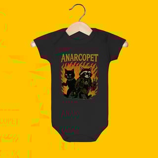 Body Infantil Anarcopet - Real Anarco