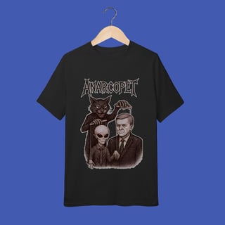 Camiseta Infantil 10 a 14 anos Anarcopet - Marionete