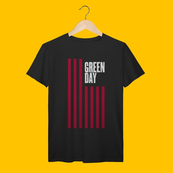 Camiseta Green Day American Idiot