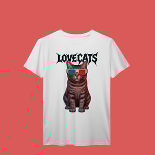 Nome do produtoCamiseta Anarcopet - Love Cats