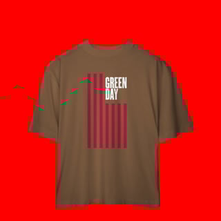 Nome do produtoCamiseta Oversized Green Day American Idiot