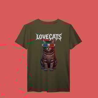 Nome do produtoCamiseta Anarcopet - Love Cats