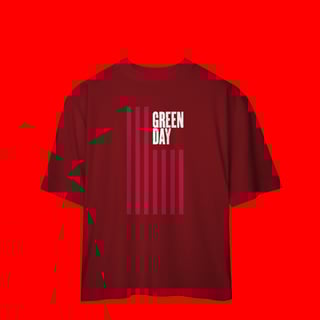 Nome do produtoCamiseta Oversized Green Day American Idiot