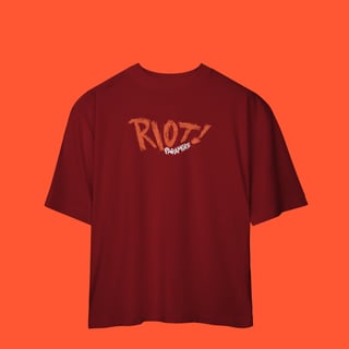 Nome do produtoCamiseta Oversized Paramore Riot