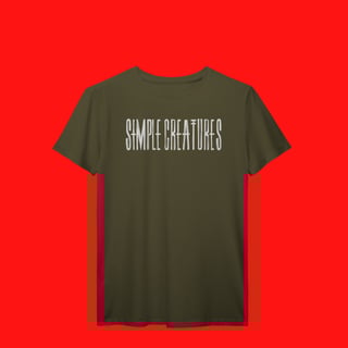 Nome do produtoCamiseta Simple Creatures