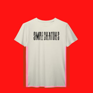 Nome do produtoCamiseta Simple Creatures