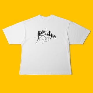 Nome do produtoCamiseta Oversized Panic! At The Disco