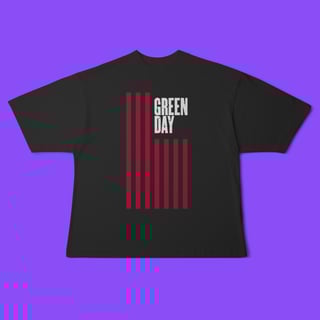 Nome do produtoCamiseta Oversized Green Day American Idiot