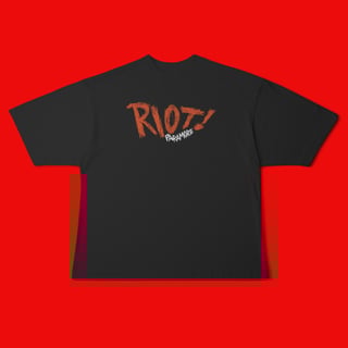 Nome do produtoCamiseta Oversized Paramore Riot