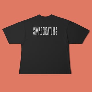 Nome do produtoCamiseta Oversized Simple Creatures