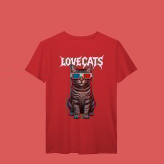 Nome do produtoCamiseta Anarcopet - Love Cats