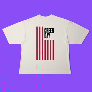 Nome do produtoCamiseta Oversized Green Day American Idiot