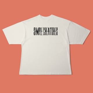 Nome do produtoCamiseta Oversized Simple Creatures