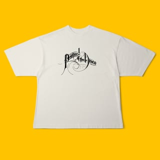 Nome do produtoCamiseta Oversized Panic! At The Disco