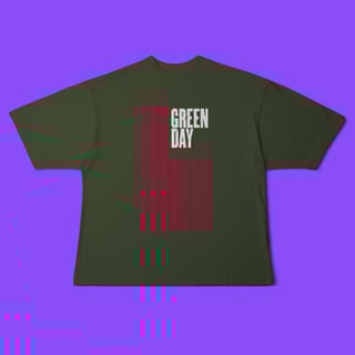 Nome do produtoCamiseta Oversized Green Day American Idiot