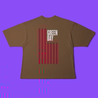 Nome do produtoCamiseta Oversized Green Day American Idiot