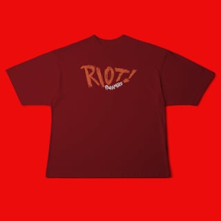 Nome do produtoCamiseta Oversized Paramore Riot