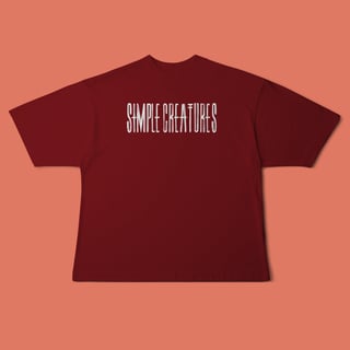 Nome do produtoCamiseta Oversized Simple Creatures