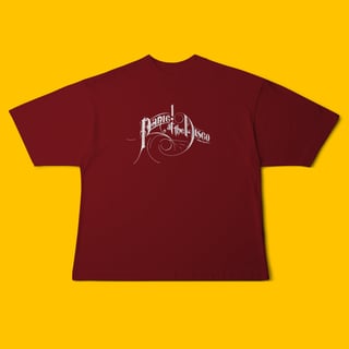 Nome do produtoCamiseta Oversized Panic! At The Disco
