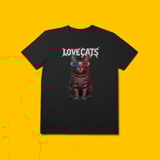Nome do produtoCamiseta Anarcopet - Love Cats