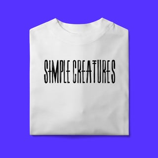 Nome do produtoCamiseta Oversized Simple Creatures