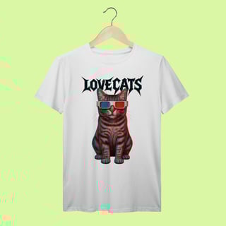 Nome do produtoCamiseta Anarcopet - Love Cats
