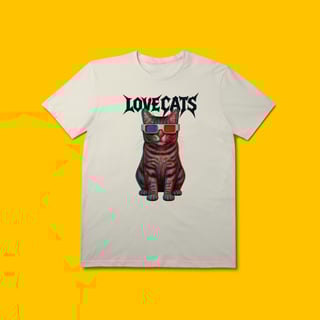 Nome do produtoCamiseta Anarcopet - Love Cats
