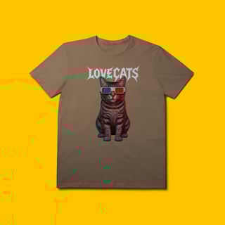Nome do produtoCamiseta Anarcopet - Love Cats