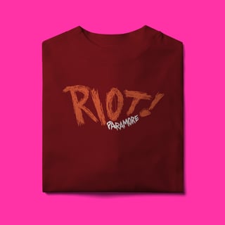 Nome do produtoCamiseta Oversized Paramore Riot