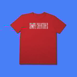 Nome do produtoCamiseta Simple Creatures