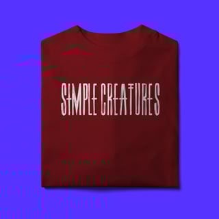 Nome do produtoCamiseta Oversized Simple Creatures