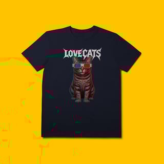 Nome do produtoCamiseta Anarcopet - Love Cats