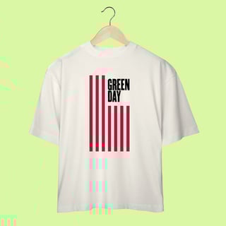 Nome do produtoCamiseta Oversized Green Day American Idiot