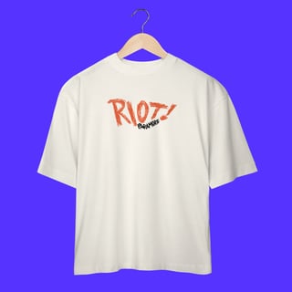 Nome do produtoCamiseta Oversized Paramore Riot