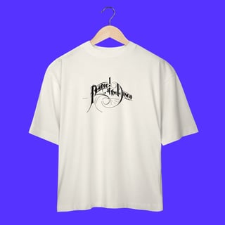 Nome do produtoCamiseta Oversized Panic! At The Disco