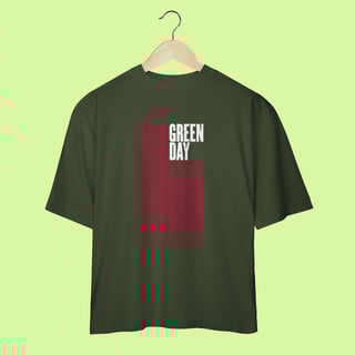 Nome do produtoCamiseta Oversized Green Day American Idiot