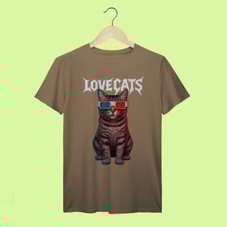 Nome do produtoCamiseta Anarcopet - Love Cats