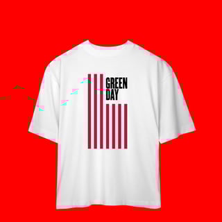 Nome do produtoCamiseta Oversized Green Day American Idiot