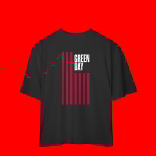Nome do produtoCamiseta Oversized Green Day American Idiot