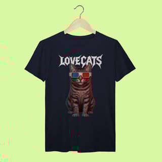 Nome do produtoCamiseta Anarcopet - Love Cats