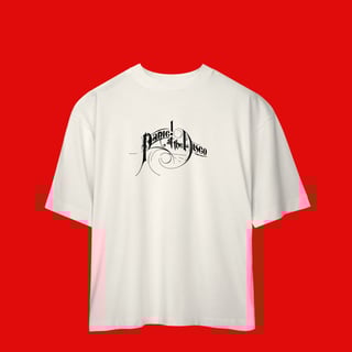 Nome do produtoCamiseta Oversized Panic! At The Disco