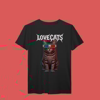 Nome do produtoCamiseta Anarcopet - Love Cats