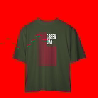Nome do produtoCamiseta Oversized Green Day American Idiot