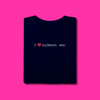 Nome do produtoCamiseta - I Love Midwest Emo
