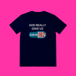 Nome do produtoCamiseta - blink-182 god love us