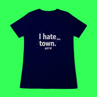 Nome do produtoCamiseta - I Hate This Town (a day to remember)