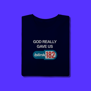 Nome do produtoCamiseta - blink-182 god love us