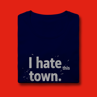 Nome do produtoCamiseta - I Hate This Town (a day to remember)