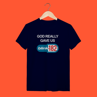 Nome do produtoCamiseta - blink-182 god love us