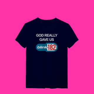 Nome do produtoCamiseta - blink-182 god love us